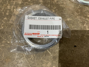 新品未使用 トヨタ 純正 MR-S MRS ZZW30 エキゾーストパイプ ガスケット TOYOTA Genuine Exhaust Pipe Flange Gasket JDM