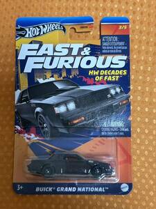 ■即決 ワイルドスピード FAST & FURIOUS HW DECADE OF FAST ホットウィール ビュイック・グランド・ナショナル BUICK GRAND NATIONAL