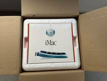Apple iMac ボンダイブルー レトロ キーボード・マウス・FDドライブ・元箱付　通電確認済み_画像9