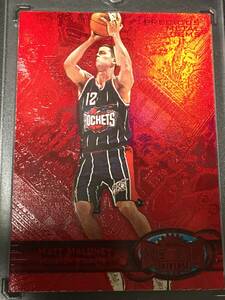 激レア　PMG　Matt Maloney　97-98　Metal Universe　Precious Metal Gems Red(#/100)　Rockets　人気パラレル