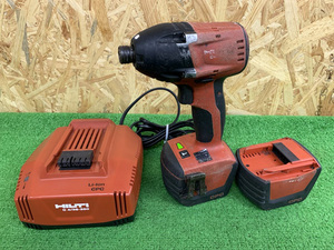 【中古品】ヒルティ/HILTI　14.4V 充電式インパクトドライバー　SID14-A　h132