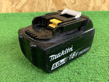 【現状品】マキタ/makita　18V/5.0Ah リチウムイオンバッテリー　BL1850 ＜純正品＞　h154_画像1