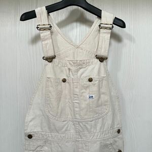 1 jpy start Lee overall white raw . color S America old clothes Work 1 start Lee overall lady's also 