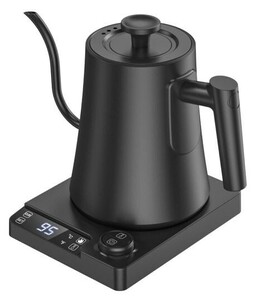 1 jpy start translation have electric kettle KT10R temperature adjustment small .1*C unit temperature degree setting drip timer function empty .. prevention 24 hour heat insulation function black A07153