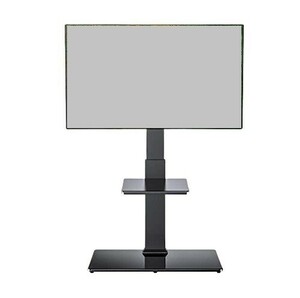 1 jpy start translation have Perlegear tv stand high type television stand monitor stand PGFS02 32~75 -inch VESA correspondence black D02024