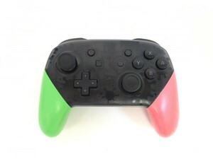 1円スタート 訳有 任天堂純正品 Nintendo Switch Pro コントローラー スプラトゥーン 2 エディション Switch Pro コントローラー A07197