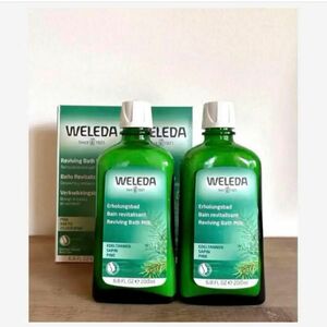 新品未使用・未開封☆WELEDA ヴェレダ☆モミ（サパン）バスミルク　2本セット☆ オーガニック ホワイトバーチ　入浴剤　グリーン