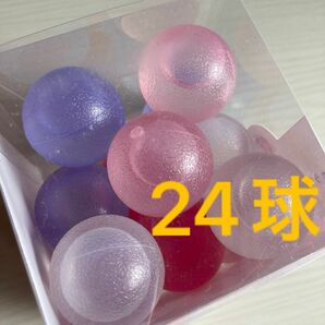 保冷剤　アイスボール　カラフル　溶けない氷　12個入り×2セット　サンタン