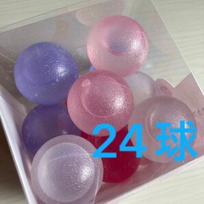 保冷剤　アイスボール　カラフル　溶けない氷　12個入り×2セット　サンタン