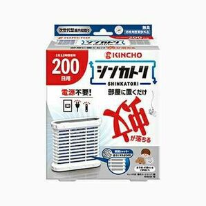 大日本除虫菊 キンチョー シンカトリ 200日 無臭 セット 本体(1セット)