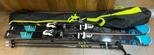 ◆ROSSIGNOL　ロシニョール　EXPERIENCE 77　スキー板　袋、ストック付　中古　現状◆10327★