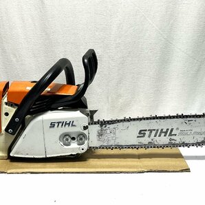 ▽STIHL スチール エンジンチェーンソー MS260 エンジン始動確認 刃回転 中古▽010747の画像2