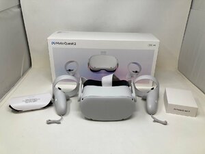 ◆Facebook Technologies MetaQuest2 メタクエスト2 128GB VR機器 箱付き 動作未確認 現状品◆10096★