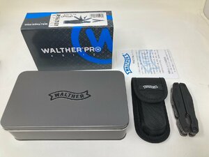 ◆未使用 保管品 WALTHER ワルサー ツールタックプロM No:5.1991 マルチナイフ アウトドア ミリタリー 箱付き◆9154★