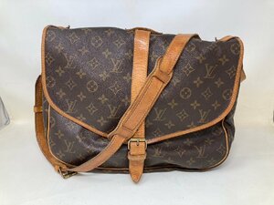 ◆LOUISVUITTON ルイヴィトン ソミュールGM30 M42256 モノグラム ショルダーバッグ 中古◆10983★