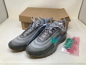 ◆NIKE×OFFWHITE ナイキ オフホワイト スニーカー AIRMAX 97 OG 27.5cm AJ4585-101 箱付き 中古◆10976★