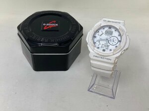 ◆CASIO カシオ G-SHOCK 腕時計 GA-150 白系 ホワイト ケース付き 中古◆7534