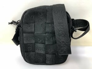 ◆Supreme Shoulder Bag ショルダーバッグ かばん 黒 中古◆10193★