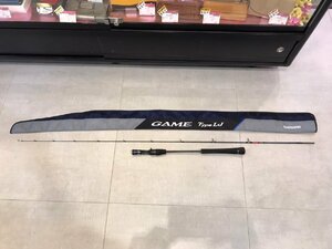 ◆SHIMANO シマノ 釣り竿 GAME ゲーム LJ B62-2/FS ケース付き 釣具 中古◆9184★