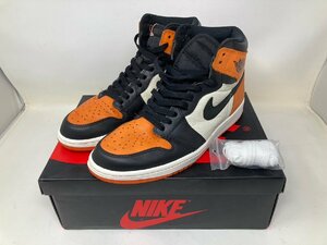 ◆NIKE ナイキ AIRJORDAN エアジョーダン1 レトロ HIGH 27.0cm 555088-005 スニーカー 箱付き 中古◆10077★