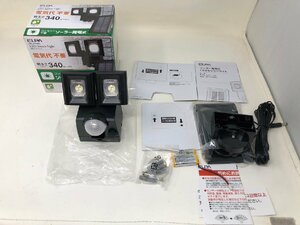 ◆未使用 ELPA LED センサーライト 防雨 ESL-N112SL エルパ 340ルーメン◆11352★