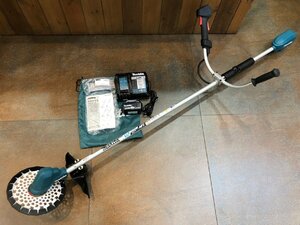 ◆【引取限定!!長野県諏訪市】Makita マキタ 充電式草刈り機 刈払い機 MUR190UD バッテリー1個・充電器付き 18V 中古現状◆11725