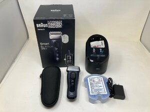 ◆保管品 BRAUN ブラウン 電気シェーバー 洗浄器付き 8463CC series8 箱付き 中古扱い◆11366★