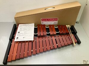 *Zen-onzen on xylophone xylophone ZX32AP musical instruments box attaching used present condition *12158*