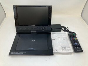 *SONY Sony 9 type portable BD player 2018 year made BDP-SX910 remote control other attached equipped Blue-ray disk player Blu-ray used *12595*