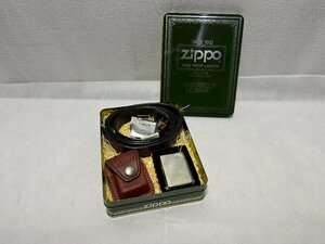 ▽zippo ライター/ケース/ベルトセット ジッポ 未使用保管品▽011380