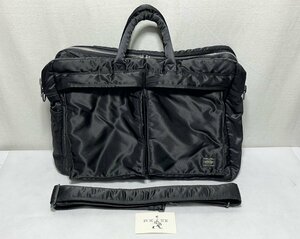 ▽PORTER ポーター TANKER タンカー ブリーフケース ナイロン 吉田カバン 中古▽011218