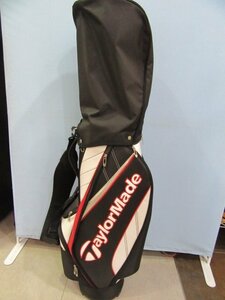 ◆TaylorMade　テーラーメイド　キャディバッグ　ゴルフバッグ　スポーツ　本体のみ　黒系　中古◆12441★