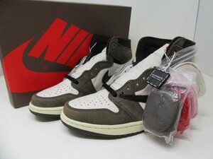 ◆未使用　NIKE　エアジョーダン　AIRJORDAN HIGH OG TS SP　CD4487-100　スニーカー　26.5cm◆9889★