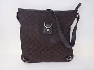 ◆GUCCI グッチ ショルダーバッグ 268642203998 GG柄 中古◆5951