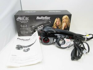 ◆BaByliss　ベビリス　ヘアアイロン　ミラカール　カールアイロン　BMC1300KJ　中古◆5237