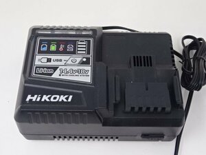 ◆日立 HITACHI 日立工機 HiKOKi ハイコーキ UC18YDL 急速充電器 14.4V-18V USB対応 電動工具 中古◆8821★