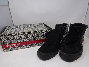 ◆Supreme Neighborhood Vans SK8-HI　シュプリーム　ネイバーフッド バンズ スケートハイ スニーカー 黒系 US12.0 30㎝◆6958