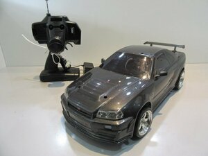 *TAMIYA Tamiya electric RC R34 Skyline GT-R TA05? battery * Propo * with charger . radio-controller used *3504