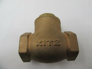◆キッツ/KITZ　青銅製 スイングチャッキバルブ 125型　工業用◆5560★