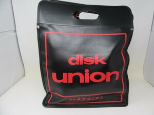 *DISKUNION disk Union record bag carryig bag LP size used *9479*