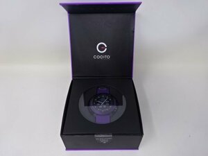 * unused goods smart watch COGITO CLASSIC Silicon Purple CW2.0-004-01*6935