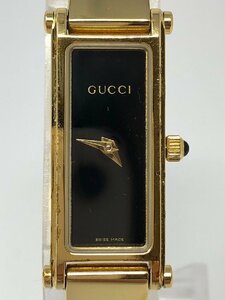 ◆GUCCI グッチ 1500L バングルウォッチ 腕時計 クォーツ ゴールド系 レディース 中古◆11202★