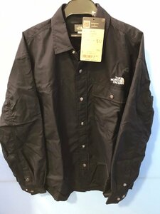 ◆未使用 THE NORTH FACE ノースフェイス Nuptse Shirt ロングスリーブヌプシシャツ NR11961 長袖シャツ ブラック Mサイズ◆9782★