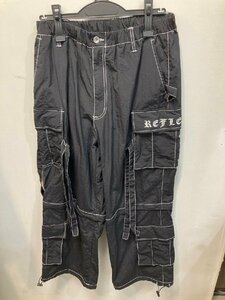 ◆REFLEM レフレム パンツ ズボン 黒 フリーサイズ メンズ 中古◆12495★