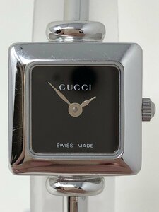 ◆GUCCI グッチ 1900L バングルウォッチ 腕時計 クォーツ シルバー系 レディース 中古◆12535★