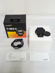 ▽amazfit アマズフィット T-REX2 スマートウォッチ アストロブラック＆ゴールド 中古美品▽011409