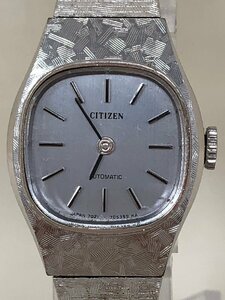 ◆CITIZEN シチズン AUTOMATIC 7020 シルバー系 レディース腕時計 中古◆12133★