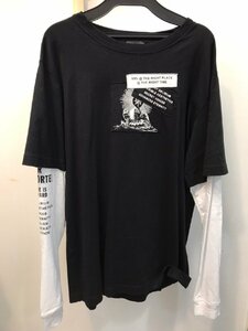 ◆ディーゼル DIESEL ロンT Tシャツ 長袖 Mサイズ フェイクレイヤード 中古◆12562