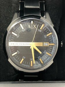 ◆保管品 A|X アルマーニ エクスチェンジ ARMANI EXCHANGE 腕時計 メンズ AX2413 黒系 中古扱い◆11914★
