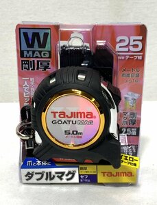 ▽TAJIMA タジマ 剛厚セフGロック ダブルマグ 25 5.0m メートル両面目盛 GASFGLWM2550 未使用▽011292